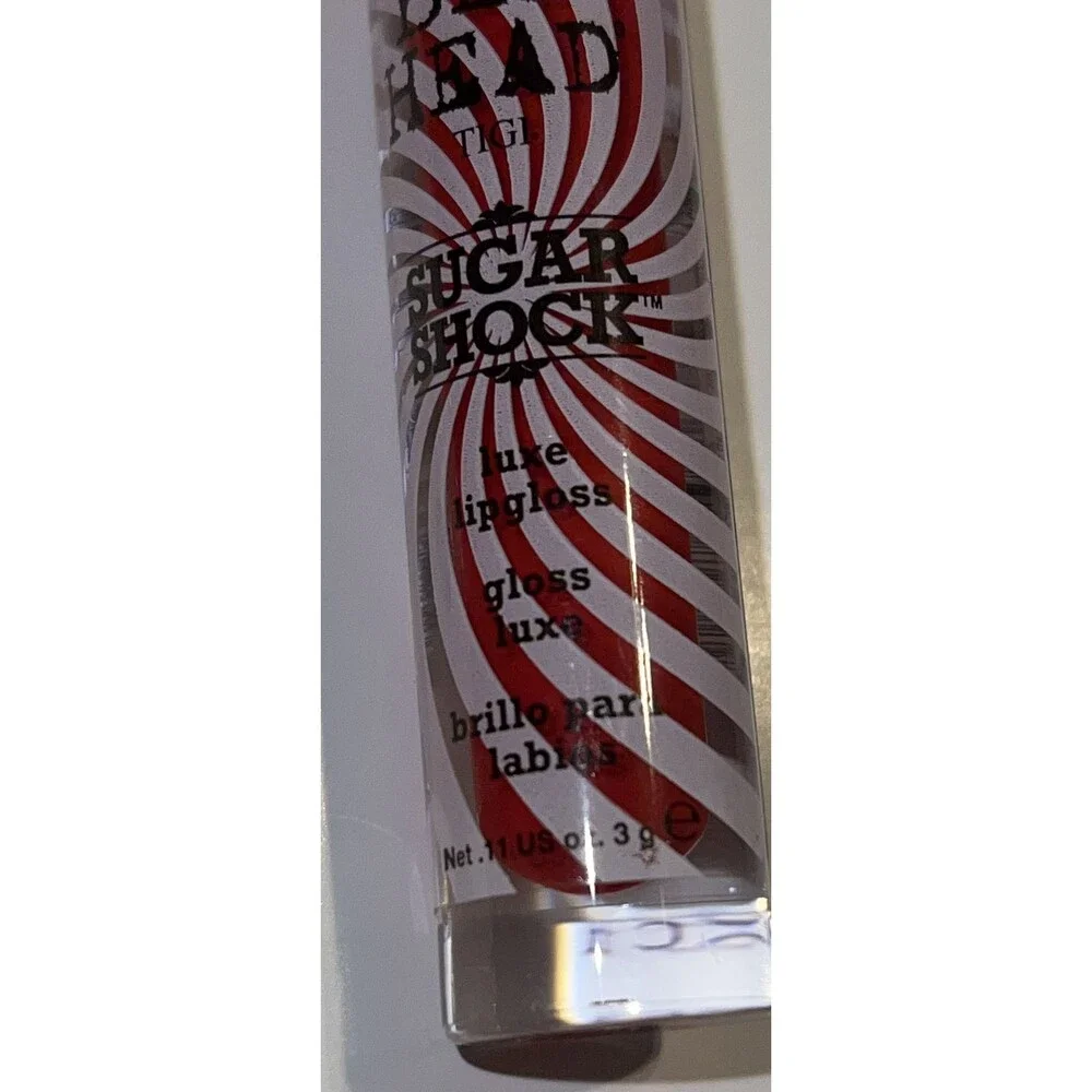 TIGI Bed Head Cosmetics Luxe Lip-Gloss Net Wt 0.11 oz 3g Sugar Shock Brand New
